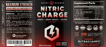 NutraChamps Nitric Charge - supplement
