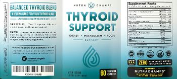 NutraChamps Thyroid Support - supplement