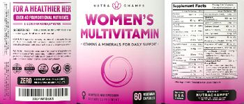 NutraChamps Women's Multivitamin - supplement