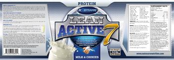 Nutracore Nutrition Lean Active 7 Milk & Cookies - 
