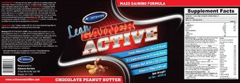 Nutracore Nutrition Lean Gainer Active Chocolate Peanut Butter - 
