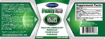 Nutracore Nutrition Purify LGC Detox Formula - supplement