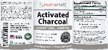 Nutracraft Activated Charcoal 1100 mg - supplement