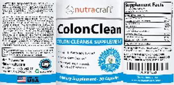 Nutracraft ColonClean - supplement