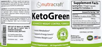 Nutracraft KetoGreen - supplement