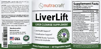 Nutracraft LiverLift - supplement