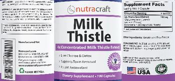 Nutracraft Milk Thistle - supplement