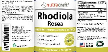 Nutracraft Rhodiola Rosea - supplement