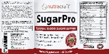 Nutracraft SugarPro - supplement