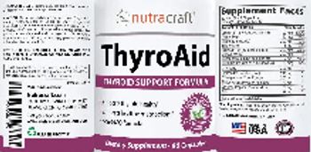 Nutracraft ThyroAid - supplement