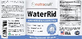 Nutracraft WaterRid - supplement