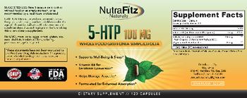 NutraFitz Naturals 5-HTP 100 mg - supplement