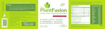 NutraFusion Nutritionals PlantFusion Chocolate Raspberry - supplement