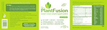 NutraFusion Nutritionals PlantFusion Unflavored - supplement