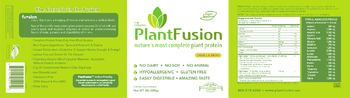 NutraFusion Nutritionals PlantFusion Vanilla Bean - supplement