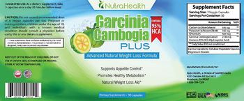 NutraHealth Garcinia Cambogia Plus - supplement