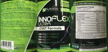 NutraKey Innoflex Ultra Strength Lemon Lime - supplement
