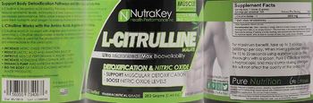 NutraKey L-Citrulline Malate - supplement