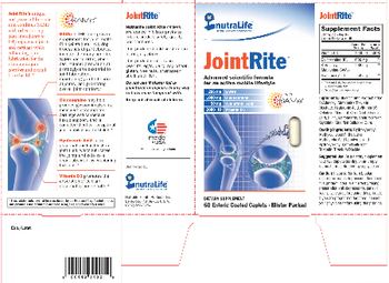 Nutralife JointRite - supplement