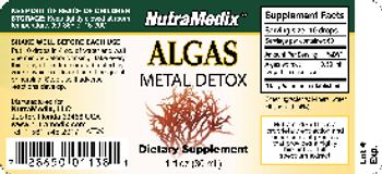 NutraMedix Algas - supplement