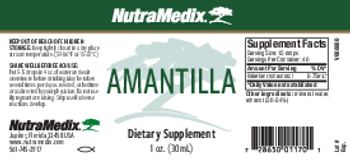 NutraMedix Amantilla - supplement