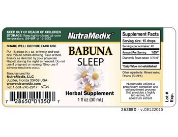 NutraMedix Babuna - herbal supplement