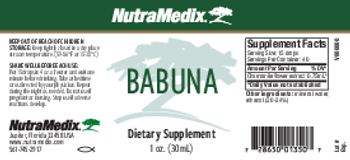 NutraMedix Babuna - supplement