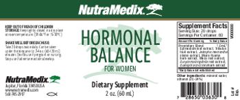 NutraMedix Hormonal Balance - supplement