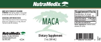 NutraMedix Maca - supplement