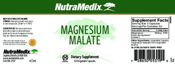 NutraMedix Magnesium Malate - supplement