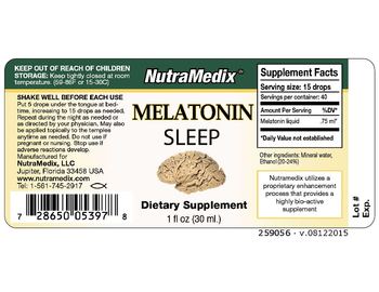 NutraMedix Melatonin - supplement