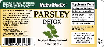 NutraMedix Parsley - herbal supplement