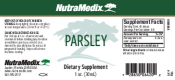 NutraMedix Parsley - supplement