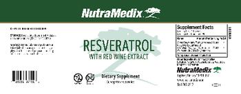 NutraMedix Resveratrol - supplement