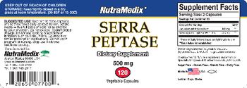 NutraMedix Serra Peptase - supplement