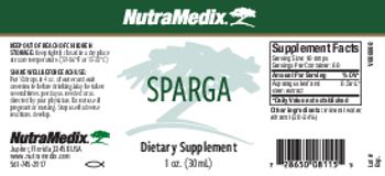 NutraMedix Sparga - supplement