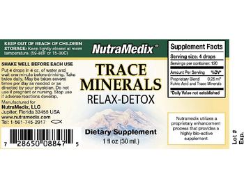 NutraMedix Trace Minerals - supplement