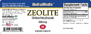 NutraMedix Zeolite - supplement