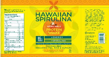 Nutrex Hawaii Hawaiian Spirulina Natural Vanilla Protein Shake - 