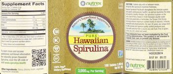 Nutrex Hawaii Pure Hawaiian Spirulina 3,000 mg - supplement