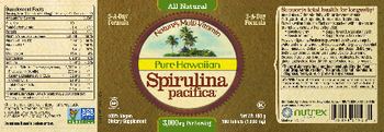 Nutrex Hawaii Pure Hawaiian Spirulina Pacifica 3,000 mg - supplement