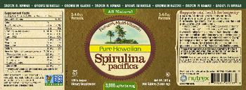 Nutrex Hawaii Pure Hawaiian Spirulina Pacifica 3,000 mg - supplement