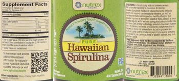 Nutrex Hawaii Pure Hawaiian Spirulina - supplement