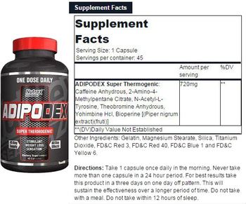 Nutrex Research Adipodex - supplement