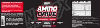 Nutrex Research Amino Drive Fruit Punch - supplement