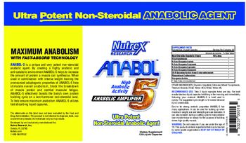 Nutrex Research Anabol-5 - supplement