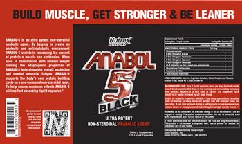 Nutrex Research Anabol-5 Black - supplement