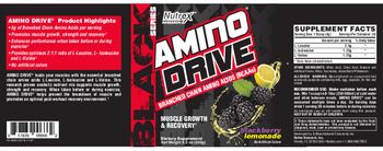 Nutrex Research Black Series Amino Drive Blackberry Lemonade - supplement