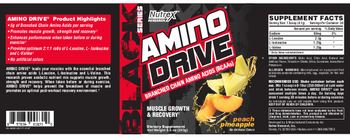 Nutrex Research Black Series Amino Drive Peach Pineapple - supplement