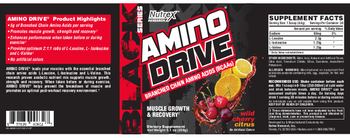Nutrex Research Black Series Amino Drive Wild Cherry Citrus - supplement